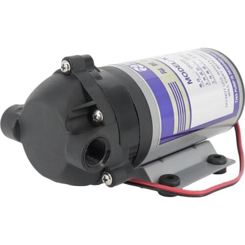 75-400 gpd 24v Water Booster Diaphragm pump Natural pressure vacuum water filter parts for residential reverse osmosis system