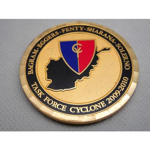 Cheap Custom coins High quality U.S. military challenge coin hot sales Sandblasting coin low price Gold plating coin FH810196