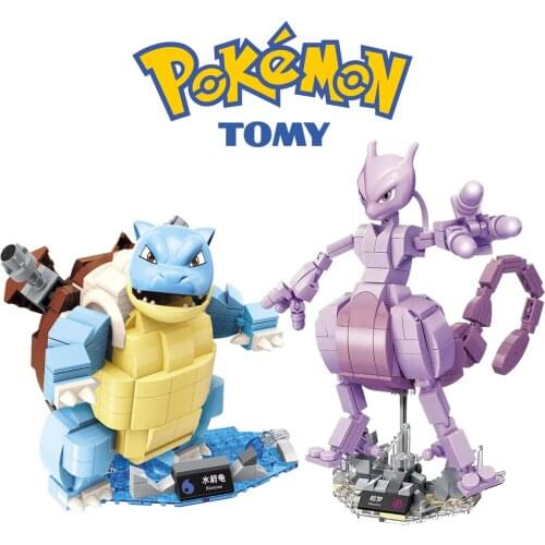 Creator Classic Anime Cartoon Pokemon Pocket Monster Building Blocks Bricks Sets Movie Dolls Model Kids Toys For Children Gift