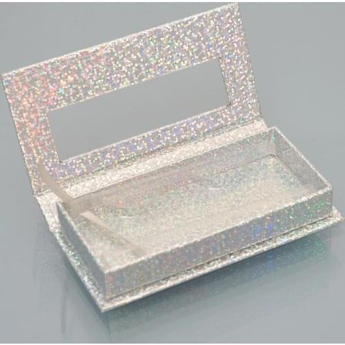 Wholesale false eyelash packaging box lash boxes packaging custom logo 25mm mink eyelashes faux cils magnetic case bulk vendors