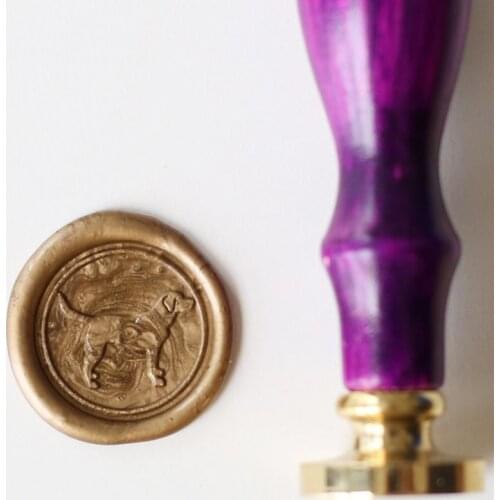 Ws 11Labrador dog Wax Seal Stamp/Dog Pet Lover /envelop seals/ invitation seal/Christmas gift