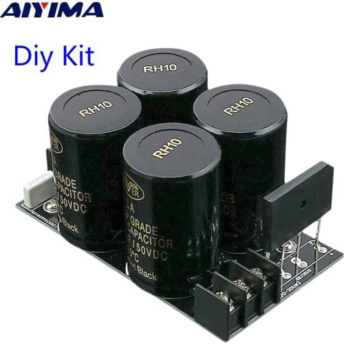AIYIMA 35A Rectifier filter Board 10000uf/50V AC to DC Audio Amplifier Supply Power Board Diy Kits For 3886 7293 Amplifier DIY
