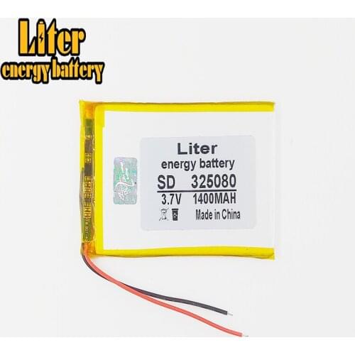 1400MAH 3.7V 325080 305080 PLIB; polymer lithium ion / Li-ion battery for GPS,mp3,mp4,dvd,bluetooth,model toy mobile bluetooth