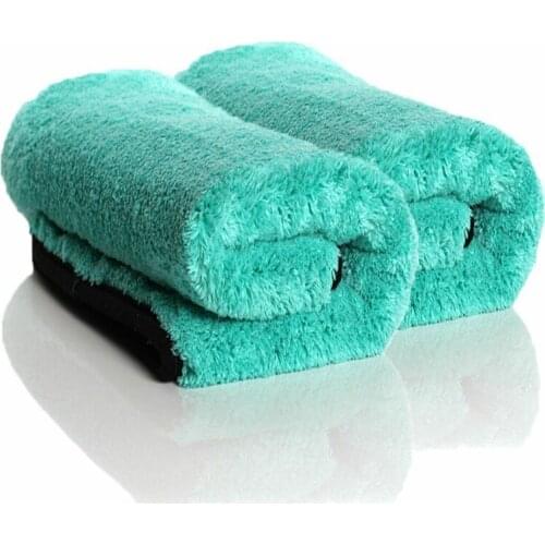 Microfiber Towel Car Detail Cleaning Towel Cleaning Polishing Cloth Double Sided Thick Coral Fleece Non-linting Car Drying Towel