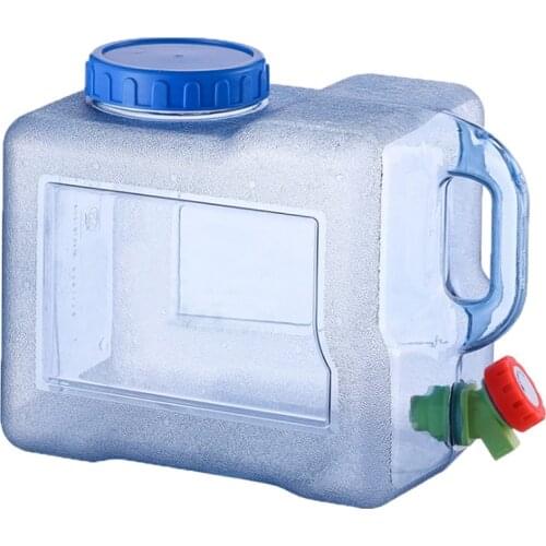 8L Portable Plastic Water Can Easily Water Tank With Faucet