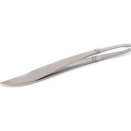 Professional Useful Eyebrow Tweezers Hair Beauty Slanted Stainless Steel Tweezer