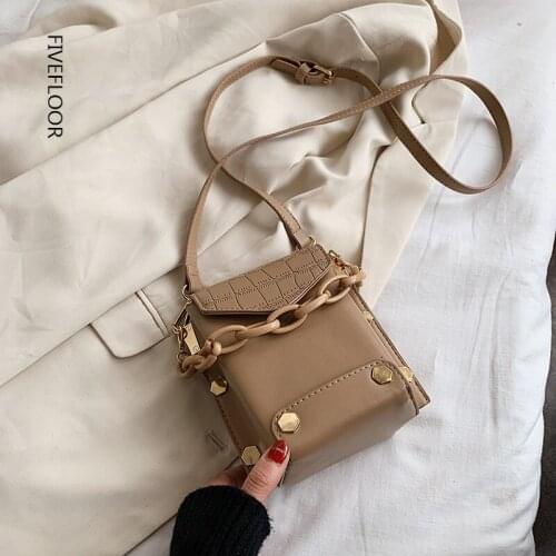 Crocodile Pattern PU Leather Crossbody Bags for Women 2021 Spring Autumn Lady Shoulder Bag Female Travel Handbag and Purse