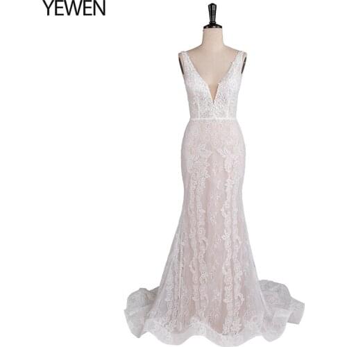 YEWEN Mermaid Silhouette Wedding Dresses