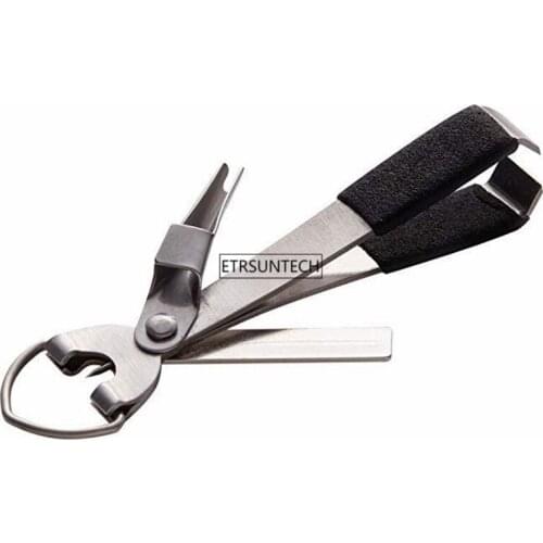 50Set Fly Fishing Line Clippers Cutter Nipper Snips Hook Lure Tying Quick Knot Tool Clipper Hook