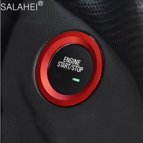 Car Start Stop Engine Cover Button Ring Styling Stickers Case For Chevrolet Holden Equinox For Cadillac Builk Accessories