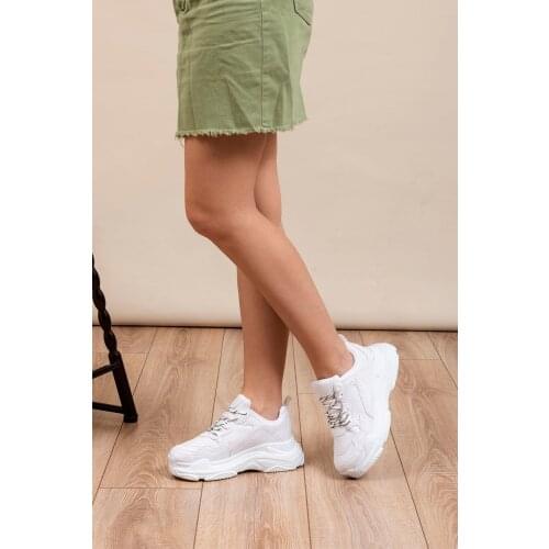 White Skin Women 'S Sneaker BLS-Q-1