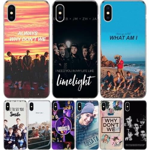 Daniel Seavey Why Dont We Phone Case for Apple iphone 11 12 Mini Pro XR X Xs Max 7 8 6 6s Plus 7G 6G 5G 5S 5 SE + Customize Cove
