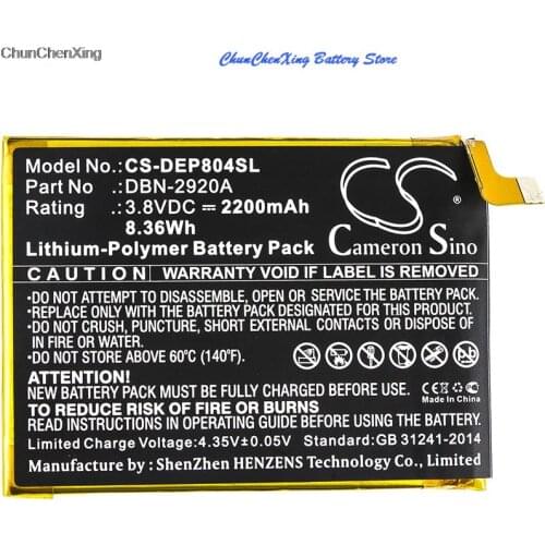 Cameron Sino 2200mAh Battery DBN-2920A for Doro 8040, DSB-0090