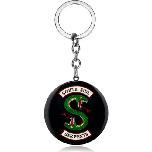 Dongsheng Fashion Riverdale Pendants keychain key Chains Women Men Jewelry Key Ring Chaveiro-50