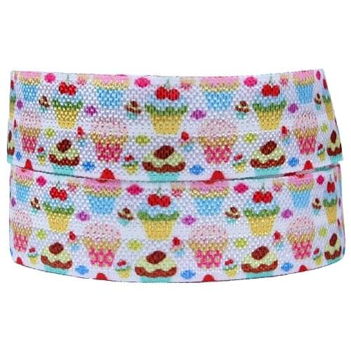 FLRA Elastic5/8 inch Elastic fold over elastic 100yards roll free shipping birthday fold over elastic ribbon