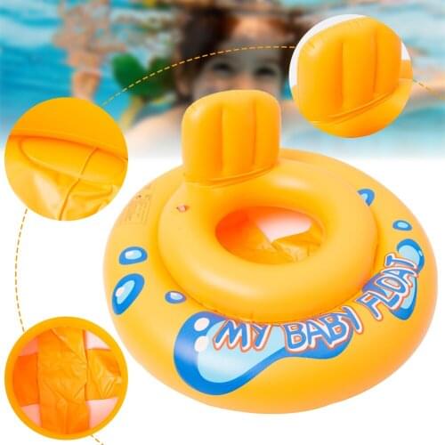 Childrens Round Summer Baby Swimming Floating Bed Hollow Swimming Seat Cartoon Floating Ring