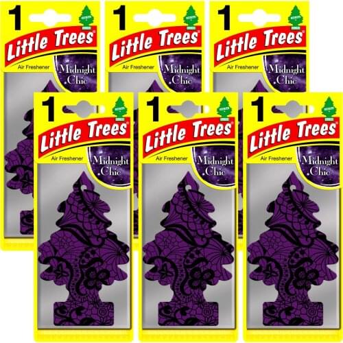 Little Trees Midnight Chic Asma Oto Kokusu 6 Adet