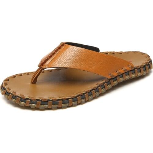 Outdoor slip Mens soft sloffen black Man sandalsslippers summer Flip indoor flops chancla rubber thick para andar non man mens