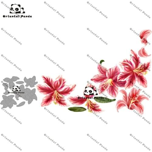 New Dies 2020 Camper Van Metal Swift Floral Decoupage Stargazer Lily Dies diy Dies photo album cutting die Scg new die for 2021