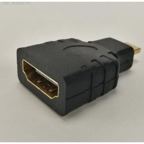 Wholesale HDMI Female To Mini HDMI Type D Male Adapter F/M Converter Connector HD TV Camera for Hdmi Adapter 100Pcs/lot