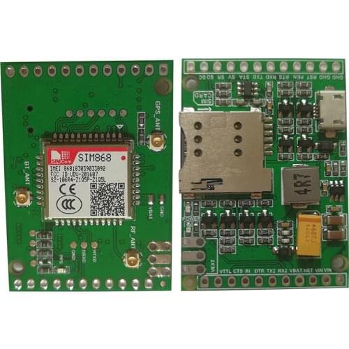 SIM868 GSM GPRS GPS BT CELLULAR MODULE,MINI SIM868 board SIM868 breakout board,instead of SIM900