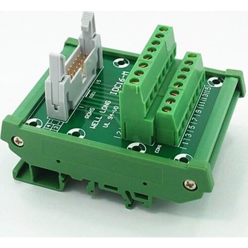 IDC-16 DIN Rail Mounted Interface Module