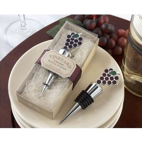 Wedding Gift/Souvenirs10PCS/LOTGrape Shape Wine Bottle Stoper Best Gift For Guest Party Necessary Decoration