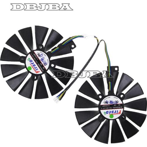 Graphics card Fan For ASUS CERBERUS GeForce GTX1070TI A8G GDDR5 FDC10M12S9-C
