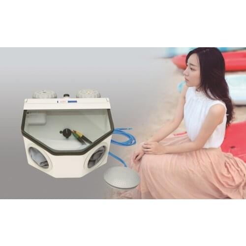 Jewelry Tools 220V herramientas joyeria Sandblasting Machine with 2 pens Dental Sandblasting Equipment goldsmith