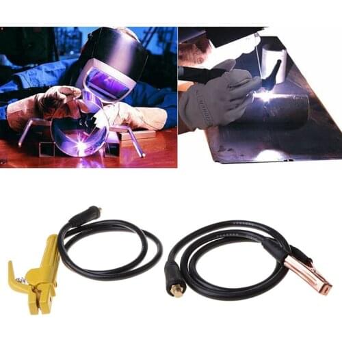 Hot 300A Quality Welding Earth Ground Clamp Clip Cable Mig Tig Arc Welder for Professional Use Manual Welder Grip Tool 150cm
