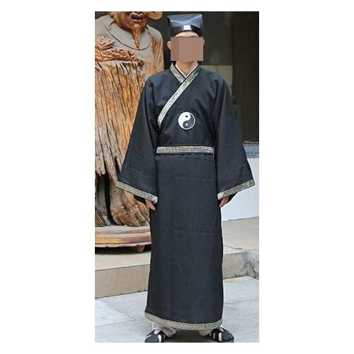2color Wudang Tai Chi Clothing gown Taoist Robe Priest suits Martial Arts zen shaolin monks Kung fu Uniforms
