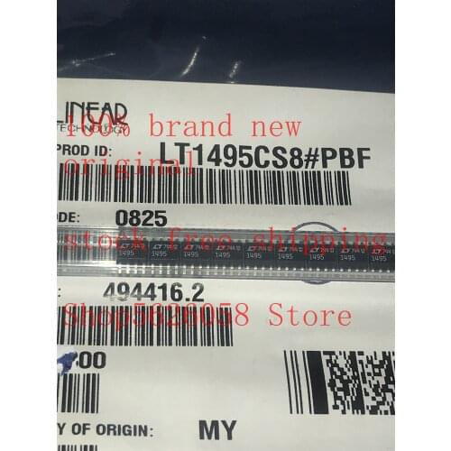 5PCS/LOT LT1495CS8#PBF LT1495CS8 1495 SOP 100% new original STOCK