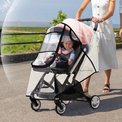 2021 Rain Cover Universal Waterproof Windproof Protection Baby Stroller Snow Rain Cover Shield care Baby Strollers Accessories