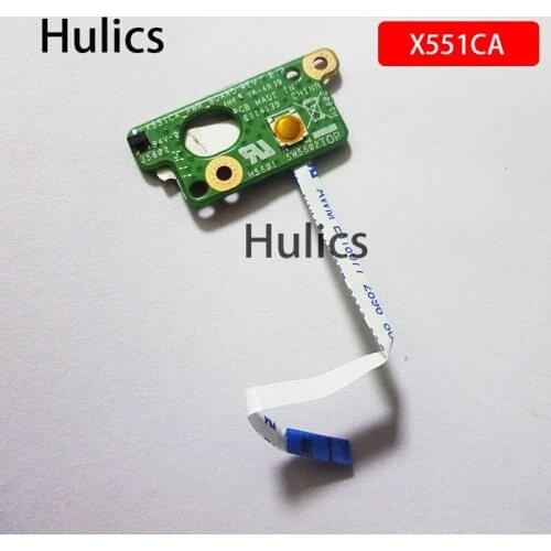 Hulics Original Original FOR ASUS X551 X551CA Power Button Switch button BOARD With Cable X551CA PWR BOARD REV:2.2