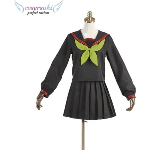 Demon Slayer: Kimetsu no Yaiba Kamado Nezuko/Makomo Cosplay Carnaval Costume Halloween Christmas Costume