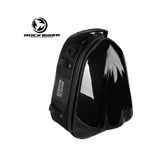 ROCK BIKER Motorcycle Backpack Helmet Bag Saddle Bags Moto Hard Shell Waterproof Motocross Tank Bag Luggage Alforjas Para Moto