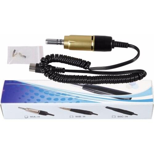 Dental Lab 35K RPM E-Type Electric Motor Handpiece For Marathon Micromotor BLK
