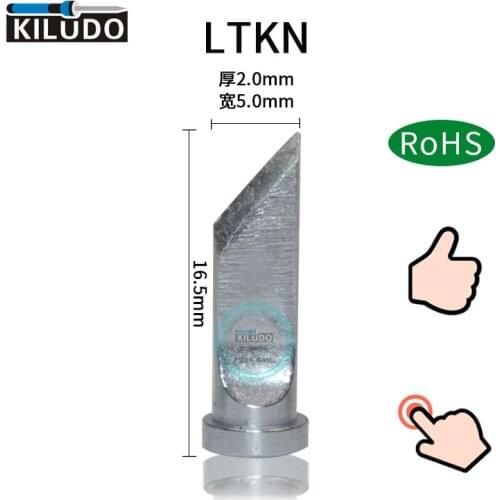 KILUDO 5PCS LTKN 20.MM for Weller WSP80 Iron Tip WSD81 FE75 MPR80 Soldering Station