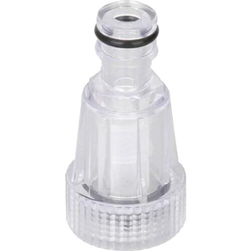 Plastic Clear Water Filter For Car Washing Machine And Gardening Hoses