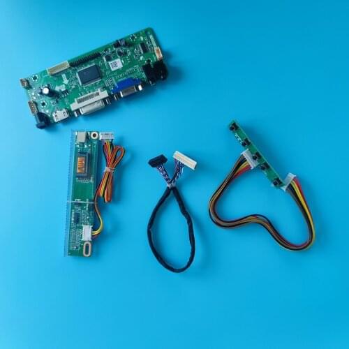 DVI VGA LCD controller board support kit for 15.4 inch 1280X800 lcd panel N154I1-L02 B154EW01 V9 LP154W01-TL12 diy
