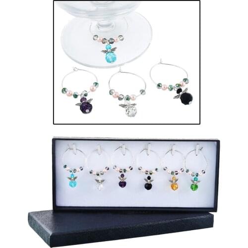 Wine Glass Charms Tags Wine Charms for Stem Glasses Cocktails and More