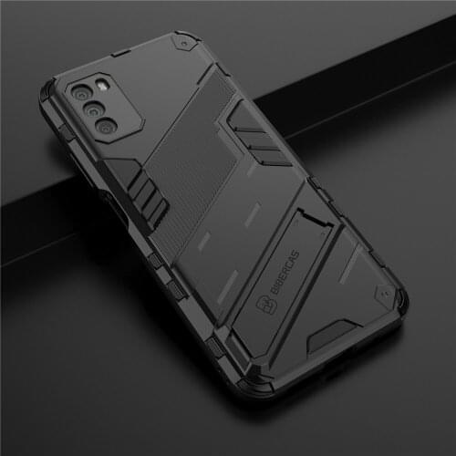Luxury Armor Phone Case On The For Xiaomi Mi POCO M3 Coque Hybrid Shockproof Kickstand Cover For Xiomi Pocom3 6.53" 2020 Funda