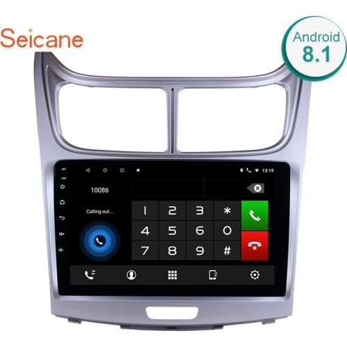 Seicane Android 8.1 9" 2Din Car Radio Stereo 8- Core GPS Multimedia Player Touchscreen Head Unit For 2010 2011 2012 2013 Sail