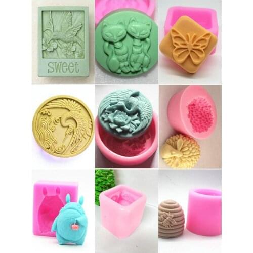 Animal series cake mould polymer clay handmade soap mold kitchen tools