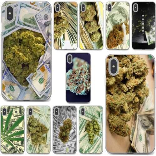 Silicone Cover For Xiaomi mi Redmi Note 3 4 4X 5 6 7 8 8t 9 9s 9t 10 pro lite Drug-Dealer-Money-Weed-Art