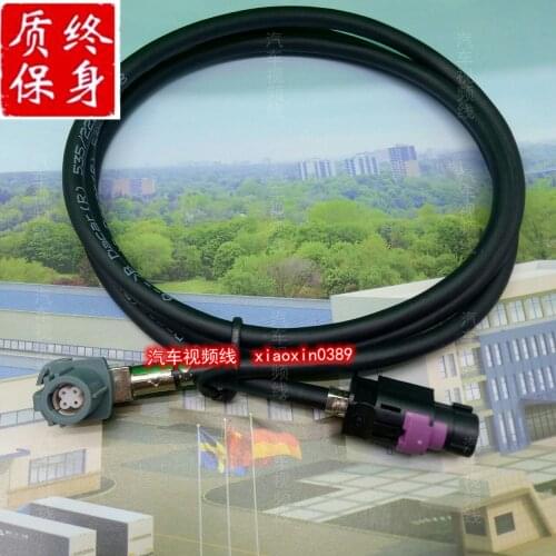 100 CM Universal LVDS Display Connect Cable Video Line FOR VW BMW Audi Mercedes car GPS Navigation audio