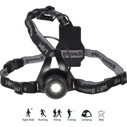 Bicycle Light Running Flashlight Usb Charge Night Led Chest Lamp Durable Outdoor Sport Jogging Cycling Safety Warning Lights