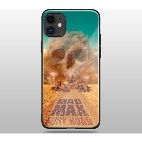 Mad max fury road poster soft silicone tempered glass For iPhone SE 6 6s 7 8 Plus X XR XS 11 Pro Max phone case cover shell