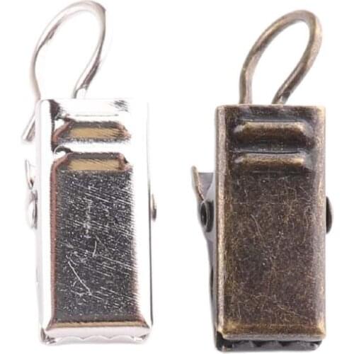 Curtain hook clip Bronze/silver Window Shower Drapery Clips Rings Curtain Poles, Tracks & Accessories Drapery Clips Decorative