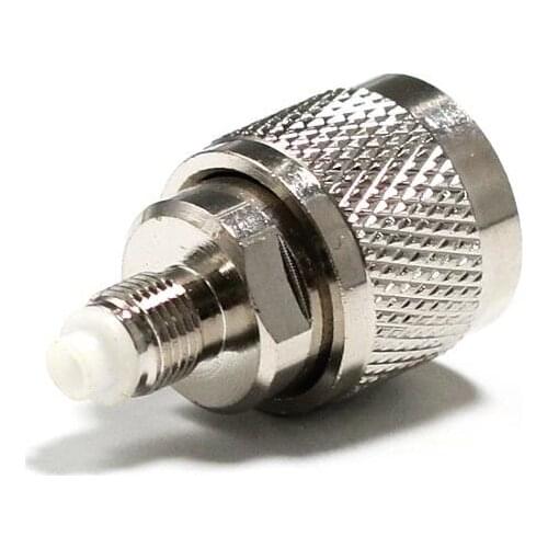 1pc N Male Plug switch FME Female Jack RF Coax Adapter convertor Straight Nickelplated NEW wholesale